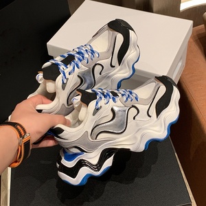 Sneakers Chunky de Luxe Tendance pour Hommes, Chaussures de Sport Casual de Style Urbain Inspirées de Paris - Product Image 3
