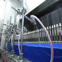 Nouvelle condition électrique automatique couleur peinture Machine de pulvérisation noyau moteur pompe y compris le séchage four pour les pièces en plastique