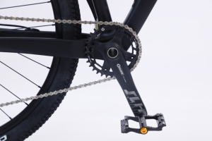 Cadre en fibre de carbone personnalisé de 27,5 pouces, vélo de montagne à suspension intégrale à 12 vitesses avec freins à disque, selle confortable REL-09 - Product Image 3