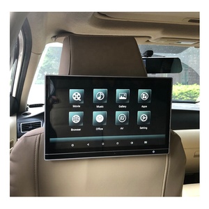 Sistema de Entretenimiento Trasero para Asientos de Auto con Android 12, Monitores de Reposacabezas, DVD para Vehículo, Pantalla de TV - Product Image 1
