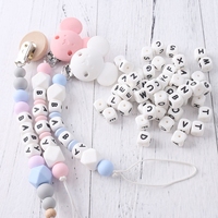Perles de silicone, perles de qualité alimentaire, accessoires à mâcher, pour bébés, 20 pièces, 12mm