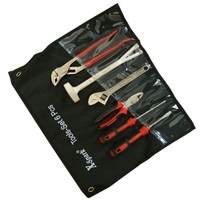 X-spark 6Pcs Set Peralatan Anti Percikan Api dari Aluminium Tembaga, Perlengkapan Perkakas Tangan Anti Ledakan untuk Industri Minyak, Gas, dan Kimia