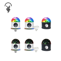 Lumières de fête Offre Spéciale Disco Crystal Magic Ball RGB Led Stage Light
