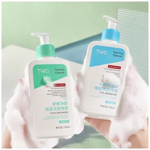 TWG RTS Salicylic Acid Gentle Foaming Cleanser Facial Cleansing Face Cleanser Smoothing Gel Skin Care Foam Face Wash