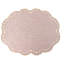 Napperon en tissu brodé de fleurs moderne, décoration de table, sets de table pour dîner, produits artisanaux pour l'hôtellerie et la vie quotidienne