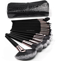 Vegan It Cruelty Free – pinceaux de maquillage cosmétiques végétaliens sur mesure, fabricants chine 24 pièces ensemble de pinceaux de maquillage et sac de poche