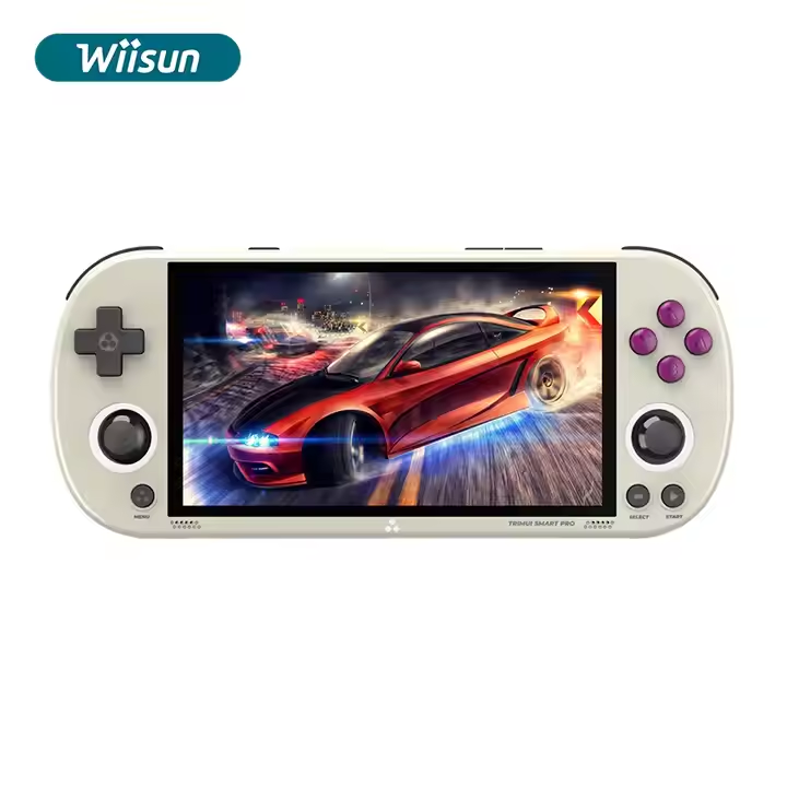 TRIMUI SMART PRO ハンドヘルドゲームコンソール 4.96インチ Amazon.com: Trimui Smart Pro 4.96 inch Handheld Game Console