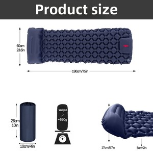 2026 Ultra-Light Portable Diamond-Shaped TPU Inflatable Mat Five-Point Moisture-Proof Outdoor <strong>Tent</strong> Foldable - Product Image 5