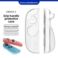 Casing Pelindung TPU Matte Terpisah untuk Switch 2 Joy-Con Controller Anti-Slip Tahan Guncangan Grip Gaming Aksesoris Grosir