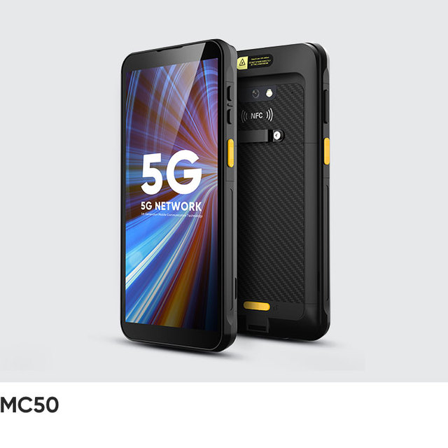 5G 6inch IP67 Chainway MC50 Android 12 2D Barcode Scanner Rugged PDA Data Collector