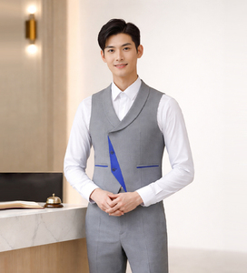 Traje de caballero personalizado OEM ODM para hombre, traje formal de negocios - Product Image 6