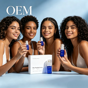 Suero Micropeptídico Azul OEM de Fórmula Personalizada, Revitaliza Visiblemente la Piel Opaca, Venta al por Mayor para Tiendas Online y Físicas - Product Image 2