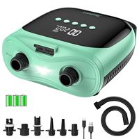 Pompe à air électrique sans fil portable rechargeable 4000 mAh pour planche à pagaie gonflable, plateforme flottante, SUP