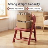 Chaise pliante légère et portable pour enfants, avec dossier antidérapant, adaptée au mobilier de petite enfance et à une utilisation en extérieur