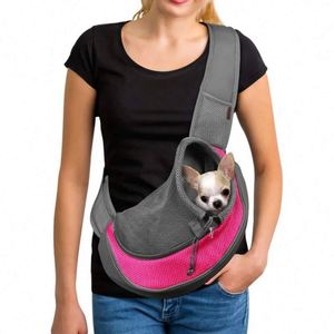Free Sample Custom <b>Pet</b> Dog <b>Sling</b> sports Breathable Mesh Travel Safe <b>Sling</b> Leisure Leisure sports backpack - Product Image 6