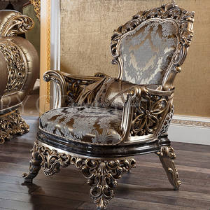 Canapé sectionnel italien de luxe de style villa personnalisable en bois massif français meubles en tissu européen combinaison d'un grand palais - Product Image 6