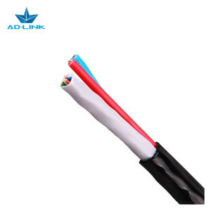 Chất lượng cao ngoài trời UTP 8 + 2 Siamese cáp mạng không được che chở CAT5E LAN Cáp CAT6 thông tin liên lạc cáp để bán - Product Image 5