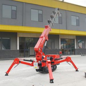 Mobile Spider <strong>Crane</strong> 3 Ton 5ton Telescopic Boom 360 Degree Mini Crawler Hydraulic <strong>Crane</strong> Lifting 14m with Fly Jib - Product Image 6