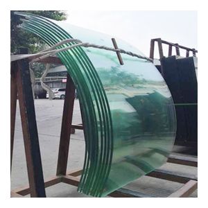 กระจกนิรภัยโค้งงอแบบกำหนดเองขนาด 5 มม. 6 มม. 8 มม. 10 มม. 12 มม. สำหรับราวบันได/ราวกันตก - Product Image 3