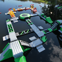 Grande coutume gonflable commerciale populaire d'équipement de parc aquatique pour le parc d'attractions d'Aqua flottant la meilleure liste des prix de bonne conception
