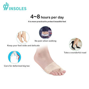 99 semelle intérieure avant-pied coussin séparateur d'orteils correcteur d'oignon <span class=keywords><strong>Hallux</strong></span> <span class=keywords><strong>Valgus</strong></span> gros orteils coussinets avant-pied <span class=keywords><strong>pour</strong></span> femmes <span class=keywords><strong>Hallux</strong></span> <span class=keywords><strong>Valgus</strong></span> - Product Image 5