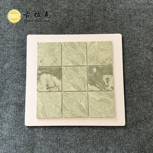 Tuile <span class=keywords><strong>de</strong></span> mosaïque vert clair en pierre simulée populaire maison/villa mur <span class=keywords><strong>salle</strong></span> <span class=keywords><strong>de</strong></span> <span class=keywords><strong>bain</strong></span>/cuisine <span class=keywords><strong>carrelage</strong></span> <span class=keywords><strong>de</strong></span> dosseret - Product Image 1