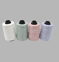 Fil de polyester pour la fermeture des sacs, fabriqué en Chine, 200g, 1kg, 2kg, fil de polyester filé sur mesure