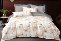 Parure de lit de luxe, taille extra large, douce, respirante, résistante aux plis, housse de couette double face en duvet, adaptée à toutes les saisons