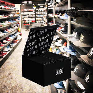 Gorro Fedora <span class=keywords><strong>de</strong></span> cartón <span class=keywords><strong>de</strong></span> ala ancha grande <span class=keywords><strong>de</strong></span> lujo con logotipo personalizado, gorro <span class=keywords><strong>de</strong></span> almacenamiento, envío, boina, <span class=keywords><strong>cajas</strong></span> <span class=keywords><strong>de</strong></span> <span class=keywords><strong>embalaje</strong></span> - Product Image 1