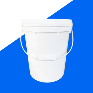 Cubos de Plástico Redondos <span class=keywords><strong>Yusu</strong></span> de Grado Alimenticio al por Mayor, 20L, con Tapa y Asa, Duraderos, Ecológicos, Reciclables, para Agua, Pintura, Fertilizante - Product Image 6