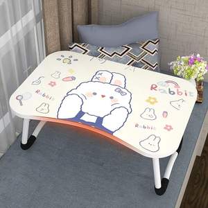 사용자 정의 로고 크기 친환경 소파 베드 화이트 접이식 노트북 책상 침대 트레이 - Product Image 5