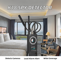 Harga pabrik K18 perangkat keamanan Plastik detektor kamera tersembunyi anti-mata-mata pemindai Bug untuk Hotel GSM GPS RF detektor sinyal