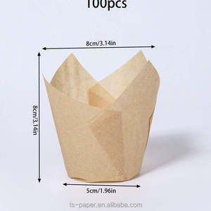 Venta al por Mayor a Bajo Precio, Envoltorios para <span class=keywords><strong>Pasteles</strong></span> de Color Sólido de 5*8cm, Resistentes al Aceite, Moldes para Cupcakes, Papel para Muffins, Moldes para Hornear - Product Image 2