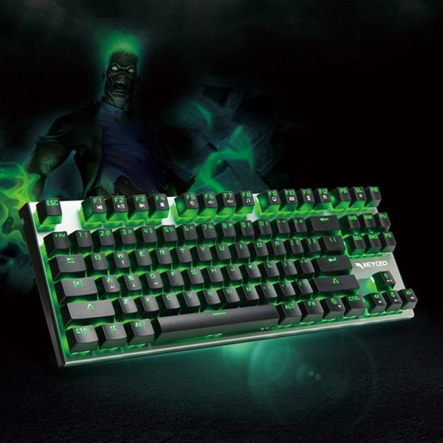 TKL Mechanical Keyboard Wired USB RGB  Backlight Support Software High Quality Metal case Support OEM Keyboard Gaming