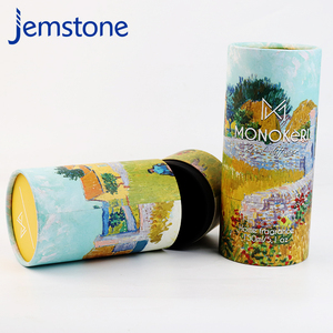 Fournisseurs de tubes en papier de prototypage rapide spécialisés Boîte d'emballage de cylindre cadeau cosmétique recyclable Manipulation de l'impression en voie de disparition - Product Image 6