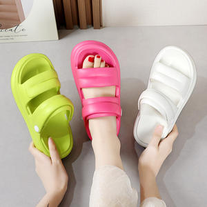 Kadın rahat kadın ayakkabısı Platform tabanı ile ev terlikleri ev açık plaj kıyafeti yaz serness - Product Image 3