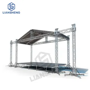 Outdoor Indoor Event Performance Customized Size Shape Adjustable Height Stage System