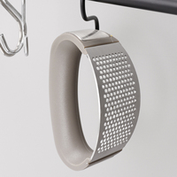 Keukenaccessoires Nieuwe RVS Handmatige Knoflookpers Draagbare Snelle Pers Multifunctionele Hakselaar Keukenhulpje
