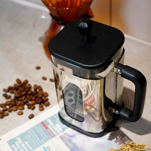 Cafetera Francesa <span class=keywords><strong>de</strong></span> Acero Inoxidable, Prensa Francesa <span class=keywords><strong>de</strong></span> Doble Pared Aislada, para Viajes y Campamentos, Café <span class=keywords><strong>Casero</strong></span> - Product Image 6