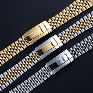 Bracelet de <span class=keywords><strong>montre</strong></span> pour R-olex GMT, bracelet de <span class=keywords><strong>montre</strong></span> Su-bmariner, bracelet de <span class=keywords><strong>montre</strong></span> en <span class=keywords><strong>acier</strong></span> inoxydable massif Jubilee, bracelet de <span class=keywords><strong>montre</strong></span> <span class=keywords><strong>Daytona</strong></span>, 20 mm - Product Image 5