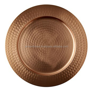 จานรองอาหารสีโรสโกลด์โบราณแบบเรียบง่าย - Product Image 5