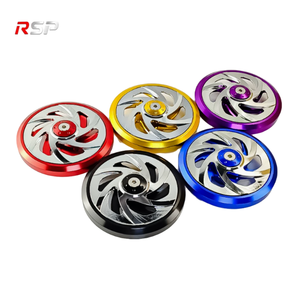 Cache de ventilateur de refroidissement en alliage <span class=keywords><strong>d</strong></span>'aluminium CNC pour <span class=keywords><strong>moto</strong></span>/scooter, protection <span class=keywords><strong>d</strong></span>écorative de l'allumage, mise à niveau universelle, marque RSP, garantie 1 an - Product Image 1