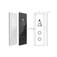 Ascenseur LOP de conception moderne aucun panneau d'opération d'atterrissage d'ascenseur de boîte inférieure avec le bouton de contact pour l'hôtel