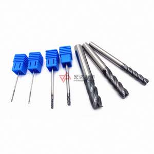 Fraise à queue conique à 2 dents en carbure monobloc pour le bois, outil CNC, fraises pour routeur à bois - Product Image 5