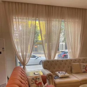 <span class=keywords><strong>Tende</strong></span> <span class=keywords><strong>per</strong></span> Finestre Francesi su Misura ODM, Stile Moderno Bianco Tinto in Filo con Pieghe a Pizzico, in <span class=keywords><strong>Pizzo</strong></span> Trasparente Ecologico <span class=keywords><strong>per</strong></span> Soggiorno - Product Image 3
