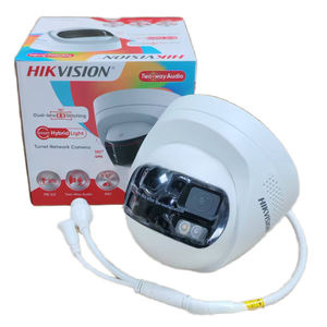 Brand New Original HIK DS-2CD1383G2P-LIUF/SL 8MP ống kính kép Khâu góc rộng thông minh lai ánh sáng cố định tháp pháo mạng Máy ảnh - Product Image 1