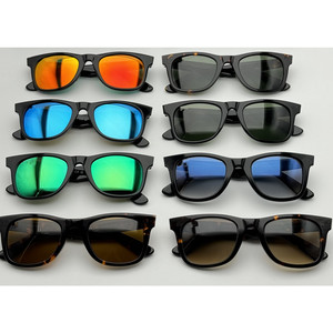 Occhiali da Sole di Lusso di Alta Qualità 2140 con Montatura Classica in Acetato per Uomo e Donna, Lenti in Vetro UV400, Stile Vintage di Design - Product Image 2