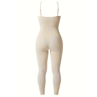 Combinaison de yoga pour femme, une pièce, très extensible, respirante, en spandex/nylon, taille haute, coupe ajustée, couleur unie, décontractée