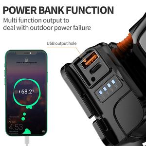 ไฟฉายคาดศีรษะ LED แบบชาร์จซ้ำได้ สว่างพิเศษ ระยะไกล กันน้ำ เหมาะสำหรับตกปลาตอนกลางคืนและใช้เป็นไฟฉายคนงานเหมือง แสงแรง มาตรฐาน IP65 แบตเตอรี่ลิเธียมไอออน - Product Image 3