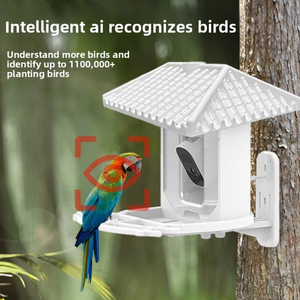 Pet chim ăn máy ảnh <span class=keywords><strong>Wifi</strong></span> Ngoài Trời Ai xác định loài Tự động chụp video thông minh chim trung chuyển máy ảnh với năng lượng mặt trời cung cấp điện - Product Image 3